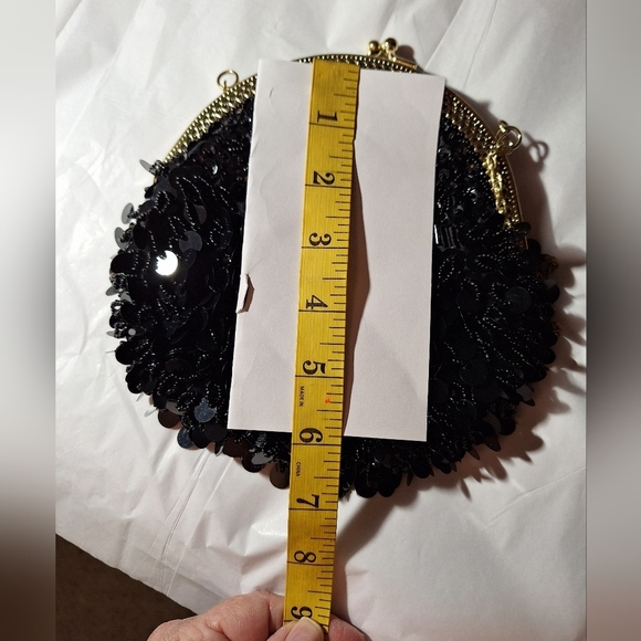 🟠 Vintage Beaded Cocktail Bag - Picture 12 of 15